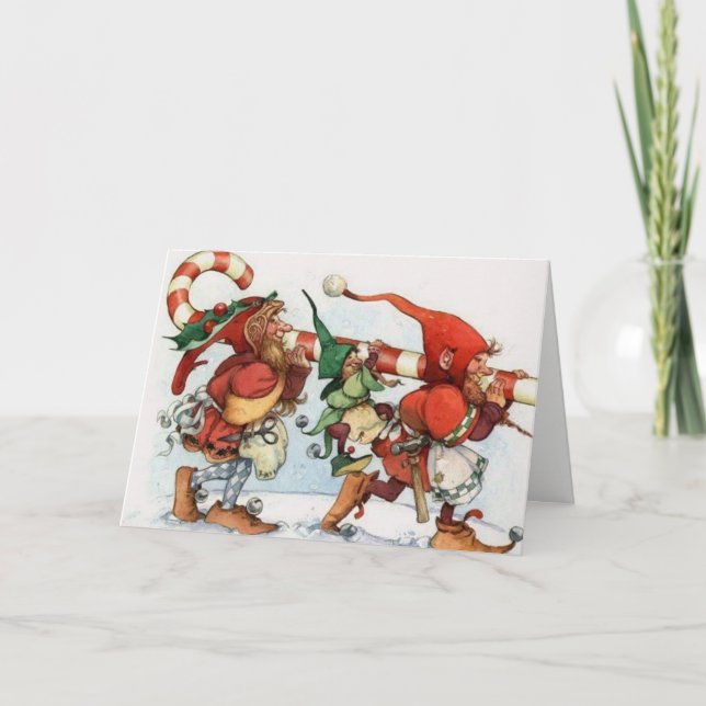 Tarjeta de Navidades Elf (Anverso)