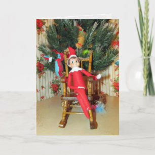Tarjeta de Navidades Elf (1186)