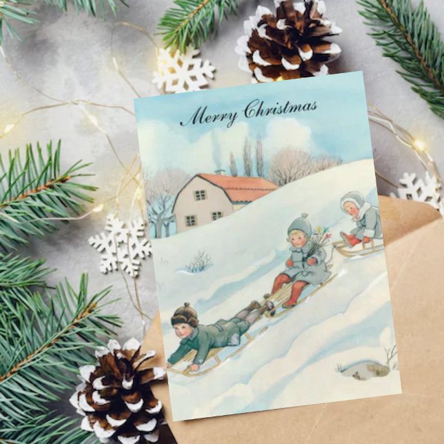 Tarjeta de Navidades Elsa Beskow (Subido por el creador)