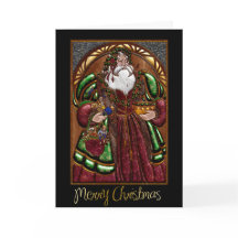 Tarjeta de Navidades empresariales con Santa