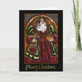 Tarjeta de Navidades empresariales con Santa