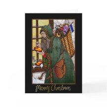 Tarjeta de Navidades empresariales con Santa