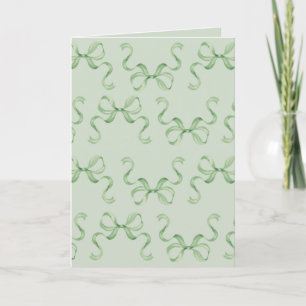 Tarjeta de Navidades en blanco con arcos de color