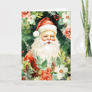 Tarjeta de Navidades en blanco inspirado por la ép