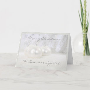 Tarjeta de Navidades especiales de alguien