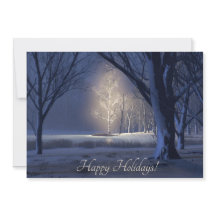 Tarjeta de Navidades etéreos navidades