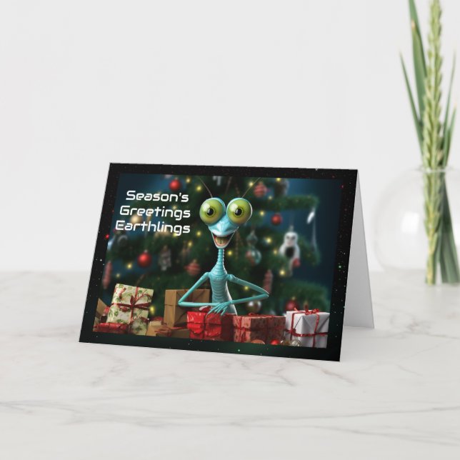 Tarjeta de Navidades extranjeros (Anverso)