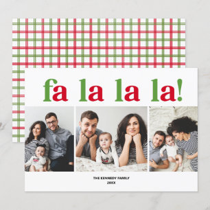Tarjeta de Navidades Fa La Tres Modernas