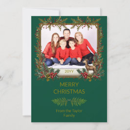 Tarjeta de Navidades familiares