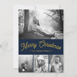 Tarjeta de Navidades familiares