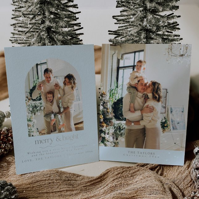 Tarjeta de Navidades familiares de fotos de Reliev (Subido por el creador)
