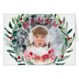 Tarjeta de Navidades fotográficos