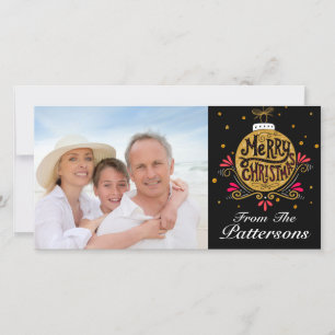Tarjeta de Navidades fotográficos