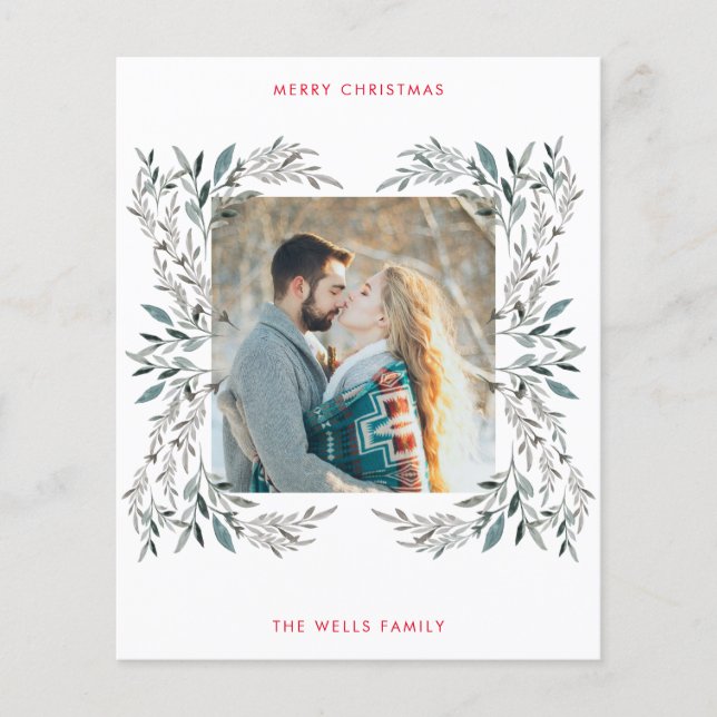 Tarjeta de Navidades fotográficos (Anverso)