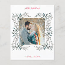 Tarjeta de Navidades fotográficos