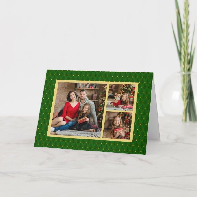 Tarjeta de Navidades fotográficos (Anverso)