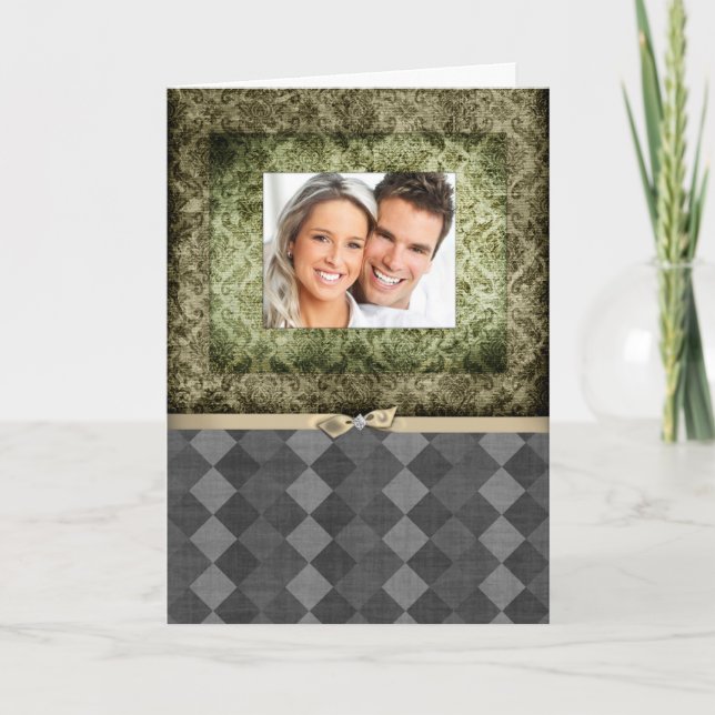 Tarjeta de Navidades fotográficos 5X7 (Anverso)