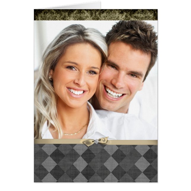 Tarjeta de Navidades fotográficos 5X7 (Frente)