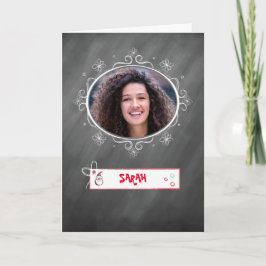 Tarjeta de Navidades fotográficos, Aspecto de tabl