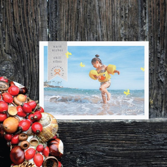Tarjeta de Navidades fotográficos Butterflies (Subido por el creador)