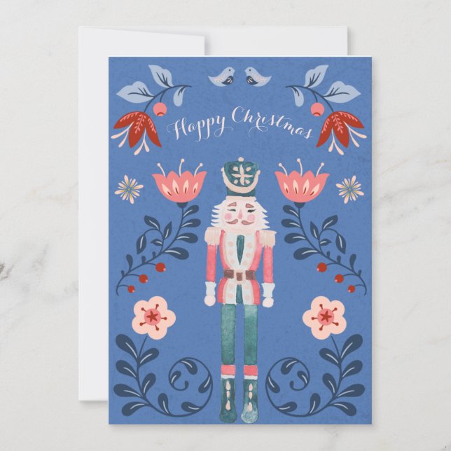 Tarjeta de Navidades fotográficos de Ballet de Nut (Anverso)