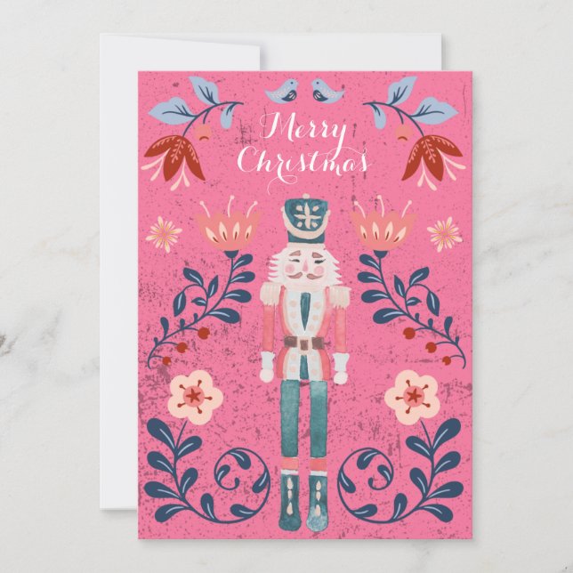 Tarjeta de Navidades fotográficos de Ballet de Nut (Anverso)