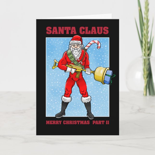 Tarjeta de Navidades fotográficos de Feliz Navidad (Anverso)