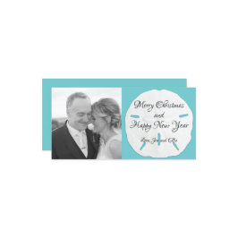 Tarjeta de Navidades fotográficos de gran longitud