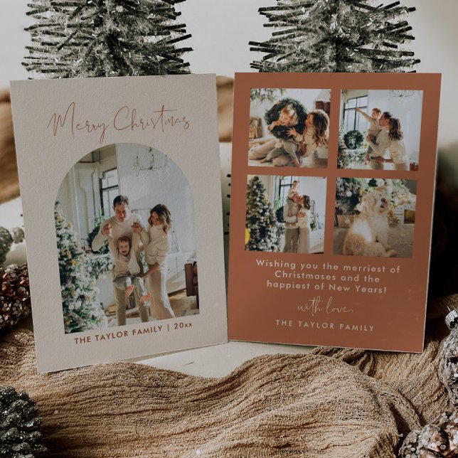 Tarjeta de Navidades fotográficos de la familia Bo (Subido por el creador)