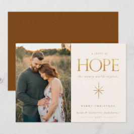 Tarjeta de Navidades fotográficos de la familia Go