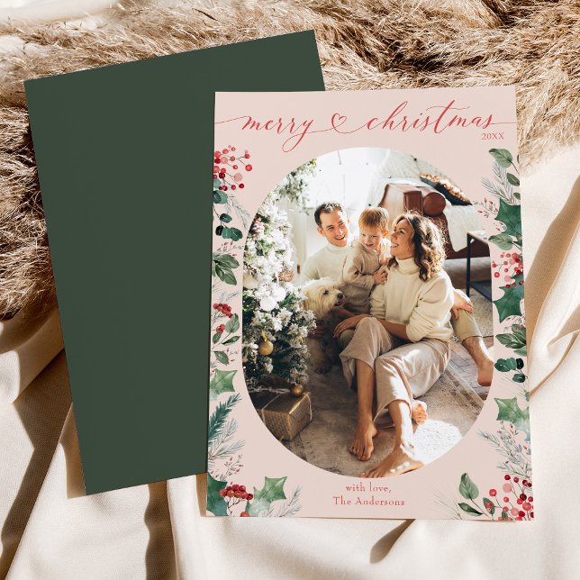 Tarjeta de Navidades fotográficos de la Foliage ve (Subido por el creador)