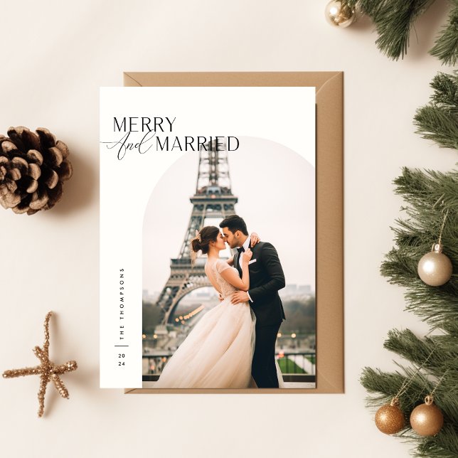 Tarjeta De Navidades Fotográficos De Matrimonio Y  (Subido por el creador)