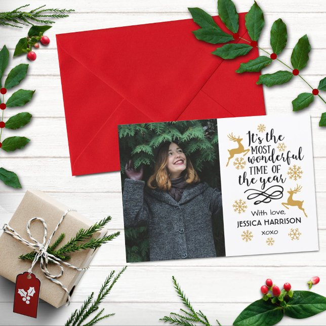 Tarjeta de Navidades fotográficos de vacaciones de (Subido por el creador)