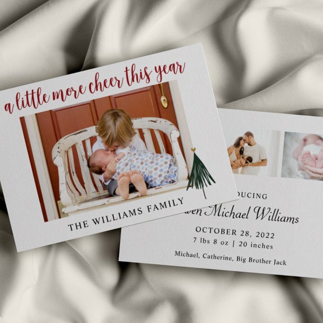 Tarjeta de Navidades fotográficos familiares de ca (Subido por el creador)