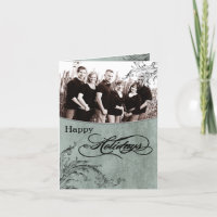 Tarjeta de Navidades FOTOGRÁFICOS FOLÓGICOS person