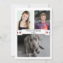 Tarjeta de Navidades fotográficos HAMbyWG