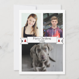 Tarjeta de Navidades fotográficos HAMbyWG