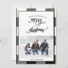 Tarjeta de Navidades fotográficos para Navidades d
