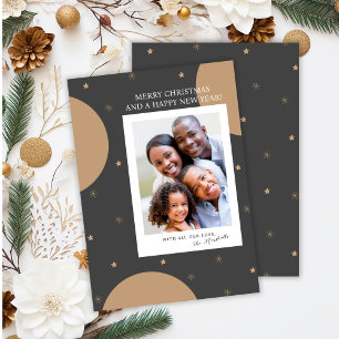 Tarjeta de Navidades fotográficos personalizado