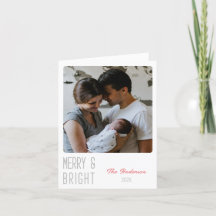 Tarjeta de Navidades fotográficos personalizados M
