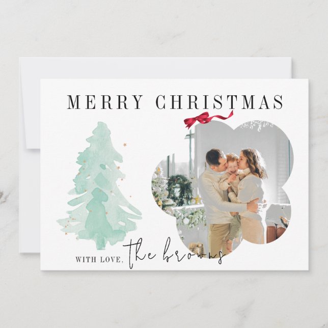 Tarjeta de Navidades fotográficos personalizados m (Anverso)