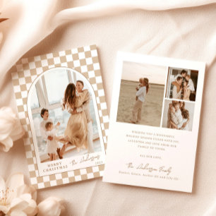 Tarjeta de Navidades fotográficos   Tarjeta de vac