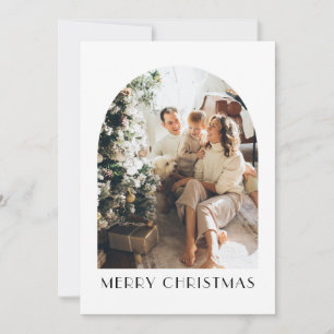 Tarjeta de Navidades fotográficos What a Year Mode