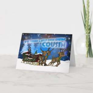 Tarjeta de Navidades góticos del primo, H.I.P. Y r