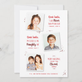 Tarjeta de Navidades graciosos de hermandad travie