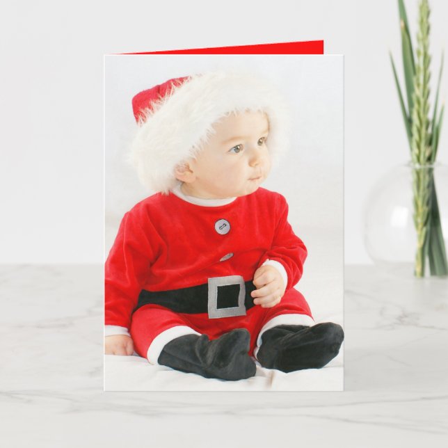 Tarjeta de Navidades graciosos y bonitos - Regalo  (Anverso)