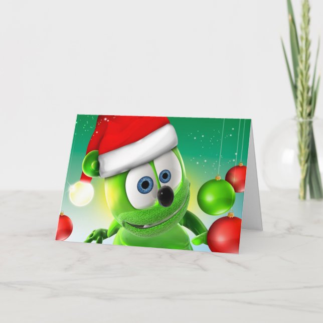 Tarjeta de Navidades Gummibär (Anverso)