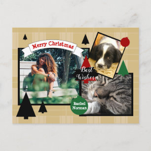 Tarjeta de Navidades HAMbyWG Candy Cane