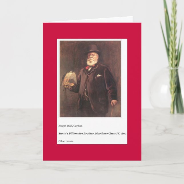 TARJETA DE NAVIDADES HERMANOS DE SANTA (Anverso)