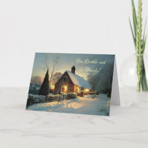 TARJETA DE NAVIDADES HERMANOS Y FAMILIARES